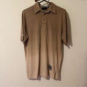 Harley Davidson ombré men’s polo shirt with patch detail and embroidered logo